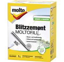Molto Blitzzement Moltofill 1 kg Packung für Wände und Mauerwerk