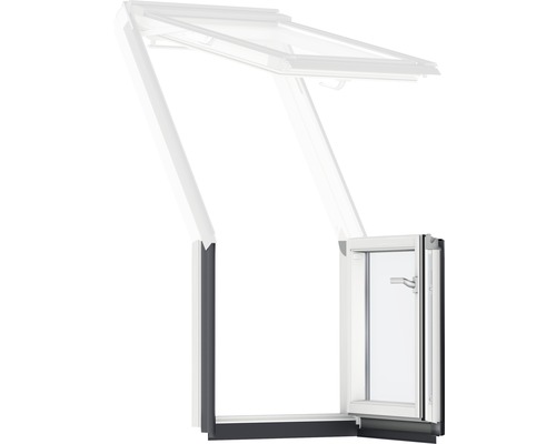 VELUX Dachbalkon VEB M35 3065 Türelement rechts ENERGIE PLUS 78x109 cm