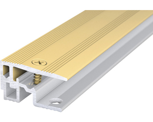 Abschlussprofil PS 400 Alu gold 28x900mm Übergangsprofil aus Aluminium mit Schrauben