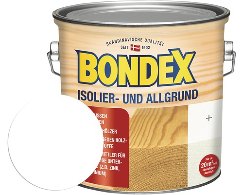 Bondex Isolier- und Allgrund Farbeimer