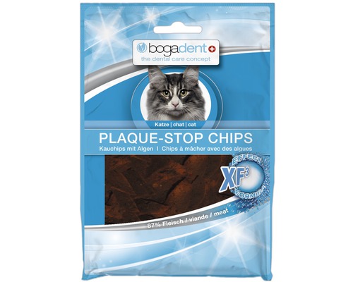 Ergänzungsfutter bogadent Plaque-Stop Chips 50 g