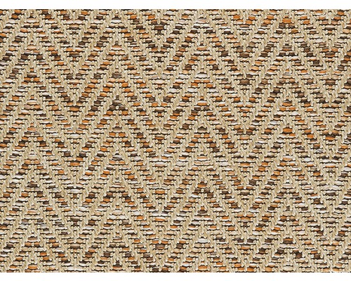 Teppichboden Flachgewebe Outsider African Joy karamell-beige gemustert FB13 400 cm breit (Meterware)