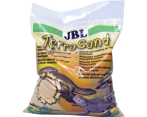 Terrariensand JBL 7,5 kg naturgelb JBL Terra Sand für Wüstenterrarien