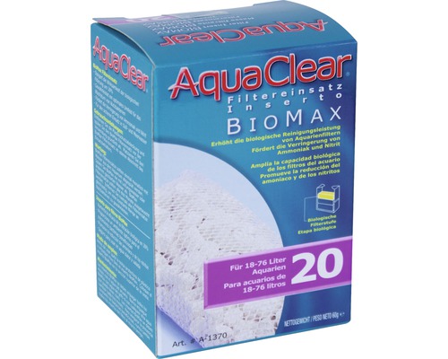 Filtereinsatz AquaClear Biomax 20