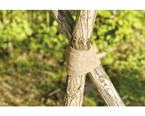 FloraSelf Jute-Wickelstreifen 10x250 cm FloraSelf Jute-Wickelstreifen 10x250 cm