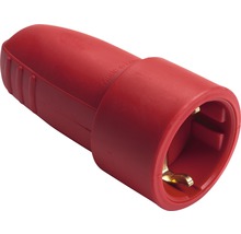 Roter Kupplungsstecker