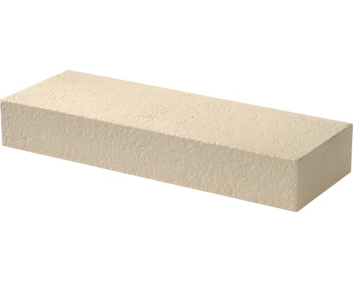 Beton Blockstufe Richelieu Champagne 100 cm x 35 cm x 15 cm Einzelner Pflasterstein