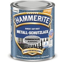 HAMMERITE Hammerschlaglack Effektlack Silbergrau 2,5 l-thumb-0