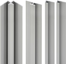 Aluminiumprofile in verschiedenen Ausführungen für den Innenausbau
