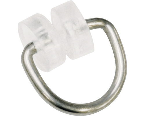 Gardinenröllchen mit Haken zur Befestigung an Gardinenstangen