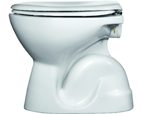 Stand-WC aus Sanitärkeramik mit Spülkasten