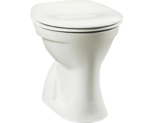 Stand-WC aus Sanitärkeramik mit Spülkasten