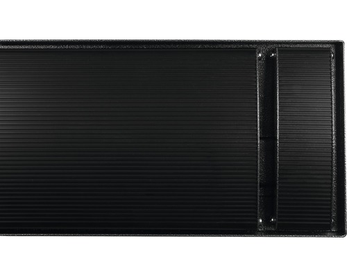 Schmutzfangmatte mit Rillenstruktur