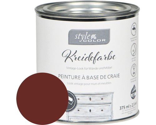Kreidefarbe Möbelfarbe StyleColor king´s red 375 ml Kreidefarbe Möbelfarbe StyleColor king´s red 375 ml