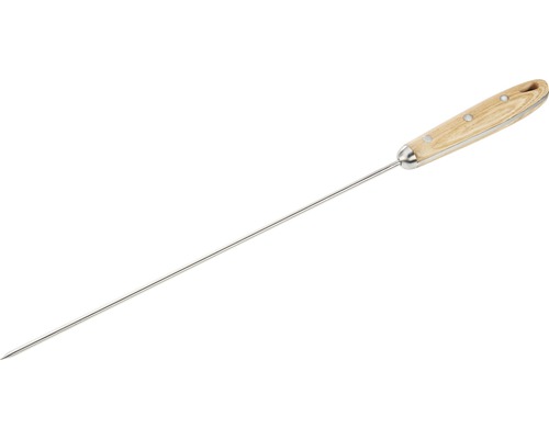 Anstechhilfe aus Metall mit Holzgriff