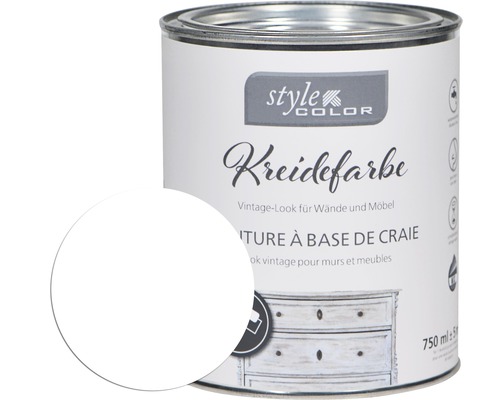 Kreidefarbe Möbelfarbe StyleColor white 750 ml Kreidefarbe Möbelfarbe StyleColor white 750 ml