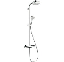 Brausestange mit Kopfbrause und Handbrause für Dusche