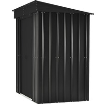 Metallgerätehaus GLOBEL Pultdach 6x4 184 x 123 cm anthrazit