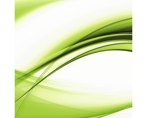 Glasbild High Green Wave I 50x50 cm GLA463