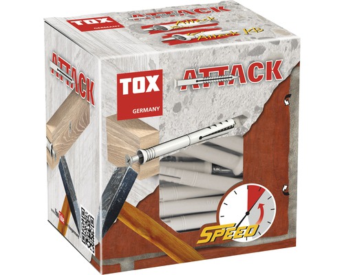 Verpackung der Tox Attack Universaldübel