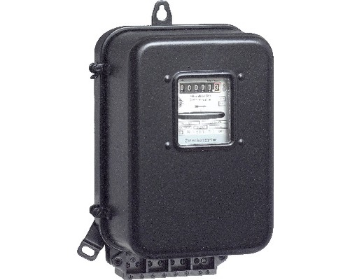 Drehstrom-Zwischenzähler 3x 10A schwarz Drehstrom-Zwischenzähler 3x 10A schwarz