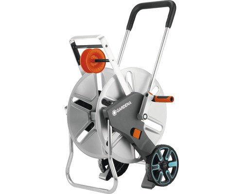 Metall Schlauchwagen GARDENA CleverRoll L Easy ohne Schlauch Gardena Schlauchwagen mit Rädern und Handkurbel
