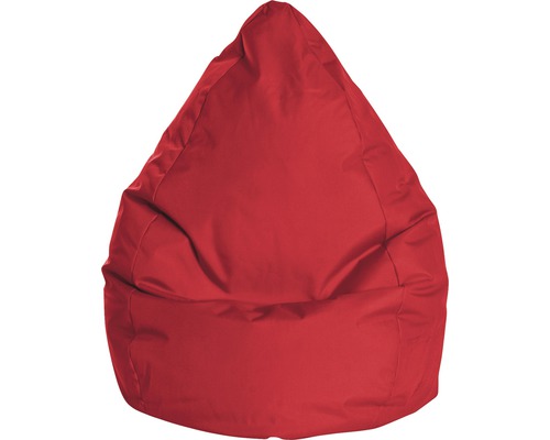 Sitzsack Sitting Point Beanbag Brava XXL ca. 300 Liter rot 80x130 cm