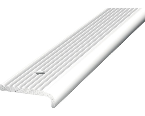 Prinz Treppenkantenprofil Alu silber gelocht 23 x 1000 mm Treppenkantenprofil aus Aluminium mit Rillen
