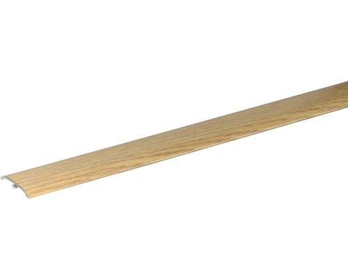 SKANDOR Dowel-Fix Nr. 6 Eiche Natur 5,5x37,5x900 mm Übergangsprofil aus Holz für Bodenbeläge