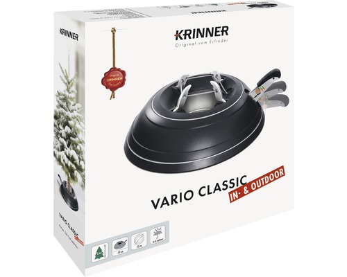 Krinners Vario Classic Christbaumständer für drinnen und draußen im Karton
