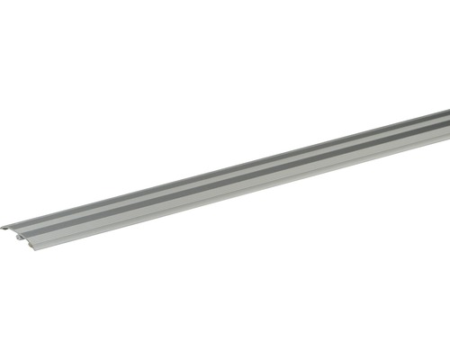 SKANDOR Dowel-Fix Nr. 6 Silber Eloxiert 5,5x37,5x900 mm Bodenschiene aus Aluminium