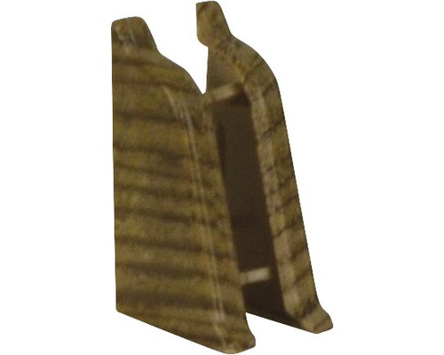 PICCANTE Endstücke für Wandabschlussprofil 37 mühlbach fichte 39/25 (re & li) Holzprofilleiste für Wand und Decke