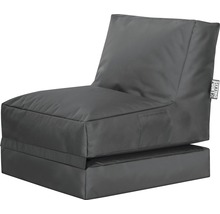 Sitzsessel Sitting Point Twist Scuba anthrazit 90x70x80 cm (ausgeklappt 180x70x60 cm)-thumb-0
