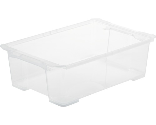 Kela Utensilienbox Elina – Transparente Aufbewahrungsbox 15x11x10 Cm, Mit Deckel, Stapelbar Für Kosmetik, Schmuck & Kleinigkeiten