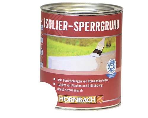 HORNBACH Isolierfarbe Isoliersperrgrund creme 750 ml Isolier-Sperrgrund Farbdose von Hornbach