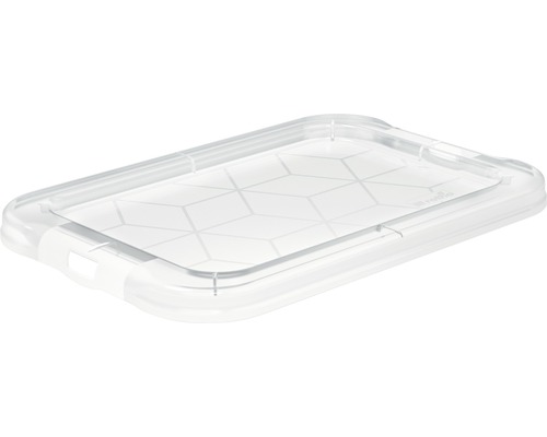 Deckel für Box Evo Easy 1,2 l transparent 17,9x12,2x1,1 cm