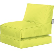 Sitzsessel Sitting Point Twist Scuba grün 90x70x80 cm (ausgeklappt 180x70x60 cm)-thumb-0