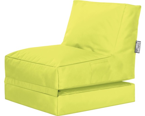 Sitzsessel Sitting Point Twist Scuba grün 90x70x80 cm (ausgeklappt 180x70x60 cm)-0