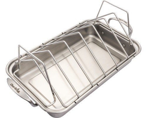 Char-Broil Bräter mit Rippchenhalter