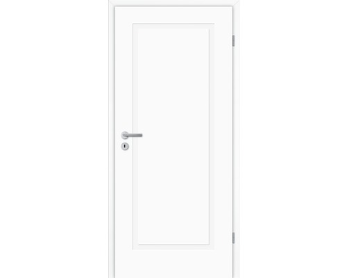 Weiße Innentür mit Türgriff