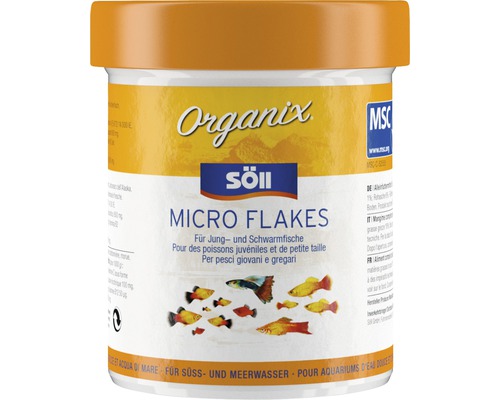 Flockenfutter Söll Organix Micro Flakes 130 ml