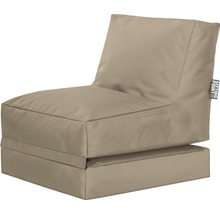 Sitzsessel Sitting Point Twist Scuba khaki 90x70x80 cm (ausgeklappt 180x70x60 cm)-thumb-0