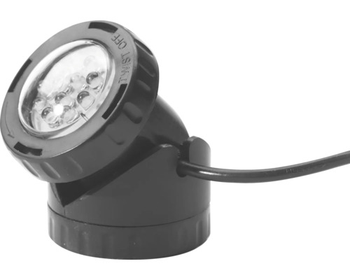 Scheinwerfer Heissner Aqua Light LED inkl. Leuchtmittel Ø 50 mm Gartenteichleuchte mit LED und Kabel