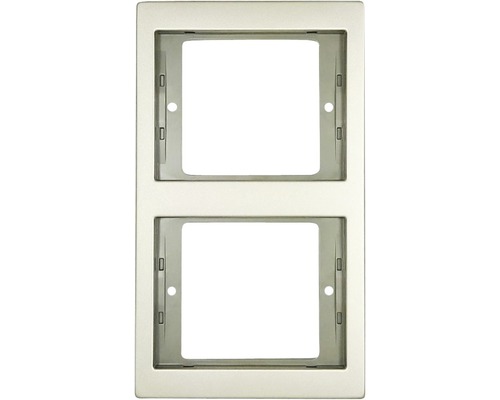Berker 13237004 Abdeckrahmen 2-fach senkrecht K5 edelstahl mattiert Berker 13237004 Abdeckrahmen 2-fach senkrecht K5 edelstahl mattiert