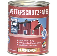HORNBACH Holzfarbe Wetterschutzfarbe weiß 750ml-thumb-2