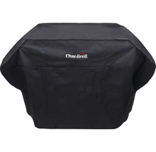 Schwarze Grillabdeckung mit Char-Broil Logo