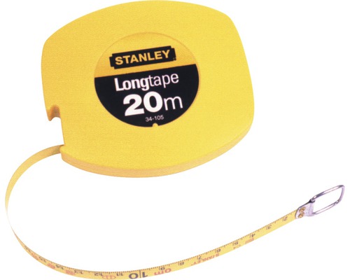 Gelbes 20 Meter langes Rollbandmaß