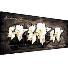 Leinwandbild Orchidee II 45x145 cm