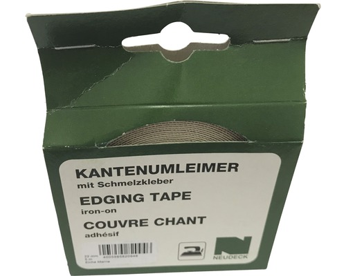 Kantenanleimer mit Schmelzkleber in einer Verpackung