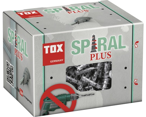 TOX Spiral Plus Dübel Packung für Trockenbauwände